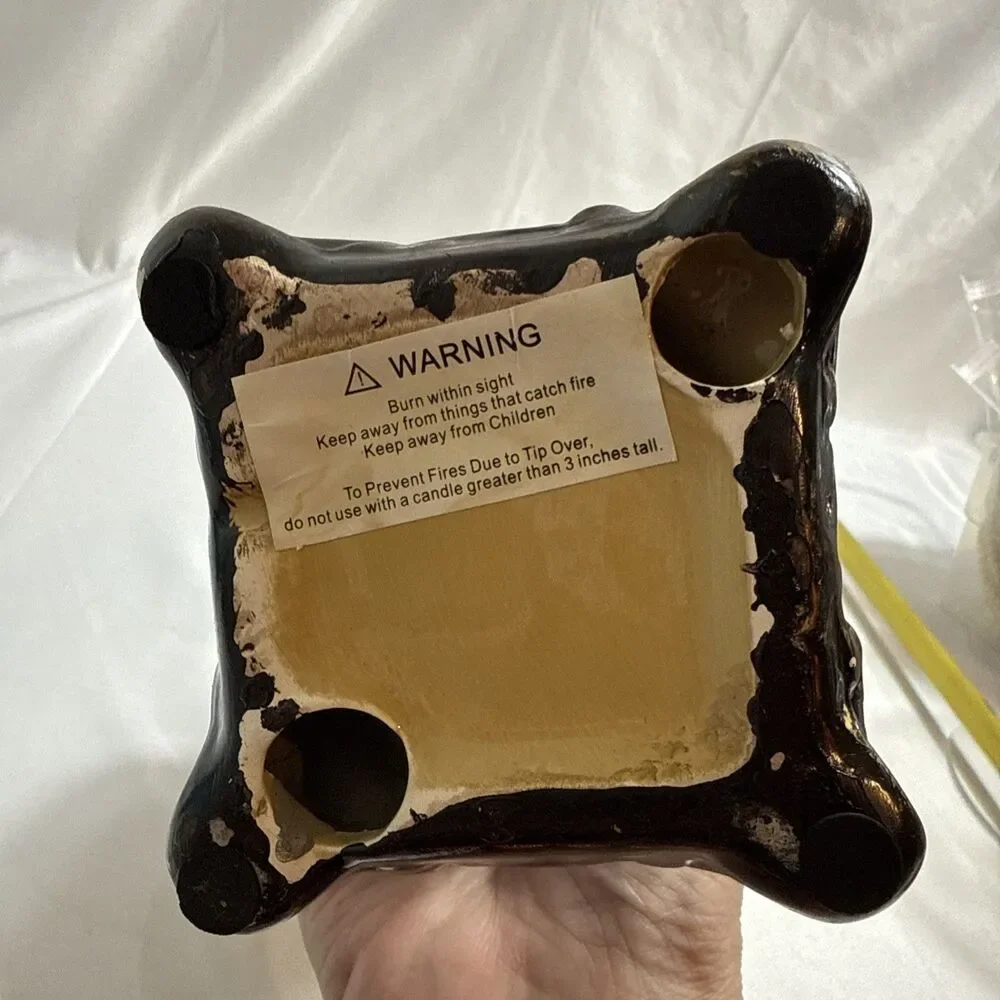 John 4:19 We Love Pillar Candle Holder 2 7/8